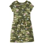 Girls 4-12 Carter's Camo Floral-print Dress, Size: 6-6x, Camo Print