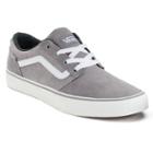 Vans Chapman Stripe Men's Suede Skate Shoes, Size: Medium (10.5), Med Grey