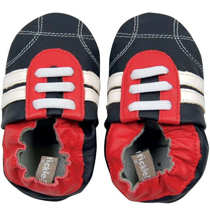 Baby Boy Tommy Tickle Sneaker Slip-on Crib Shoes, Size: 12-18month, Blue (navy)