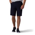 Men's Lee Regular-fit Triflex Shorts, Size: 38, Black