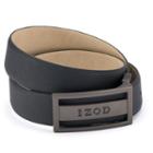 Men's Izod Reversible Leather Golf Belt, Size: 42, Black