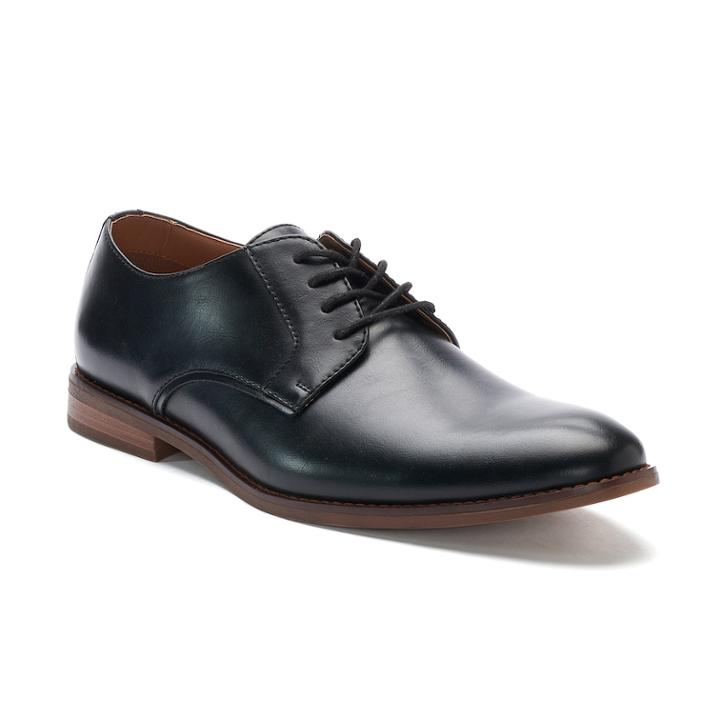 Apt. 9&reg; Wallburg Men's Dress Shoes, Size: 9, Black