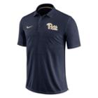 Men's Nike Pitt Panthers Striped Sideline Polo, Size: Small, Blue (navy)