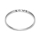 Itsy Bitsy Sterling Silver Love Ring, Women's, Size: 6