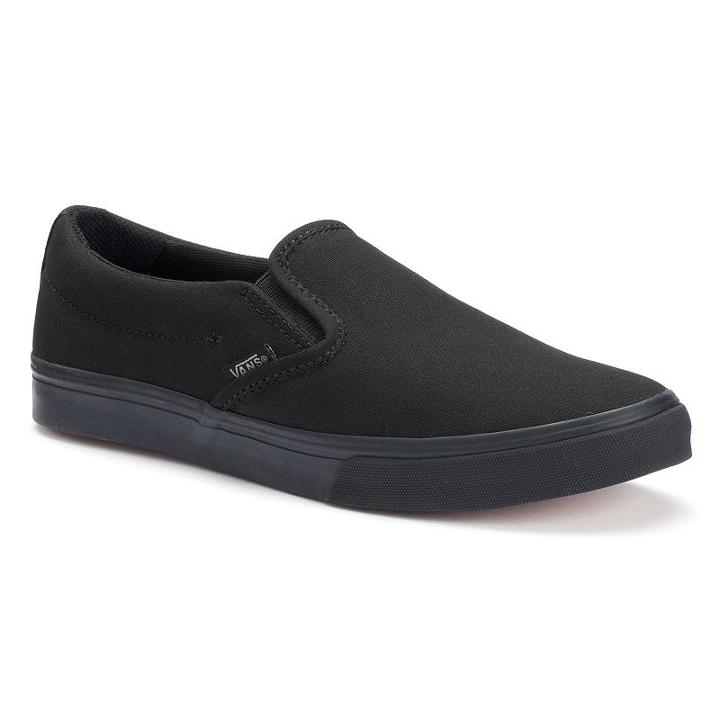 Vans Asher Women's Slip-on Shoes, Size: 7, Black