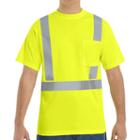 Men's Red Kap Hi-visibility Tee, Size: Xl, Yellow