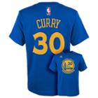 Boys 8-20 Adidas Golden State Warriors Stephen Curry Player Tee, Boy's, Size: Large, Blue