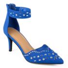 Journee Collection Gemini Women's High Heel Sandals, Girl's, Size: 8, Blue