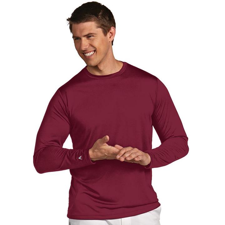 Men's Antigua Ace Tee, Size: Small, Dark Red