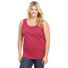 Plus Size Maternity Oh Baby By Motherhood&trade; Pull-down Nursing Tank, Women's, Size: 2xl, Ovrfl Oth