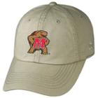 Adult Top Of The World Maryland Terrapins Crew Adjustable Cap, Men's, Beig/green (beig/khaki)