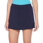 Women's Grand Slam Back Pleat Tennis Skort, Size: Large, Med Blue