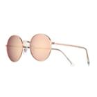Lc Lauren Conrad Wicklow 52mm Round Sunglasses, Light Pink