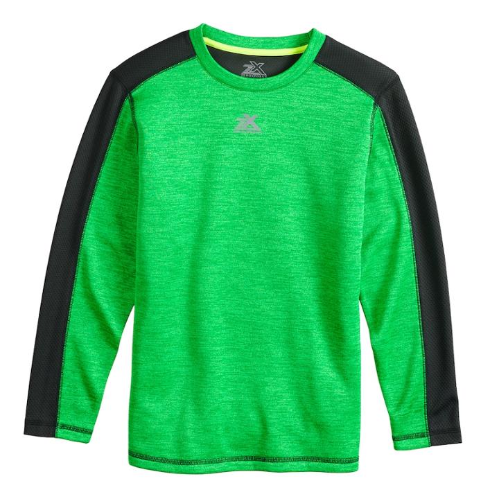 Boys 8-20 Zeroxposur Mortar Tee, Size: S(8), Lt Green