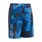 Boys 4-7 Under Armour Alpha Stunt Patterned Shorts, Size: 7, Dark Blue