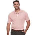 Big & Tall Croft & Barrow&reg; Classic-fit Easy-care Interlock Polo, Men's, Size: 4xb, Brt Pink