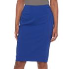 Women's Apt. 9&reg; Torie Pencil Skirt, Size: 8, Dark Blue