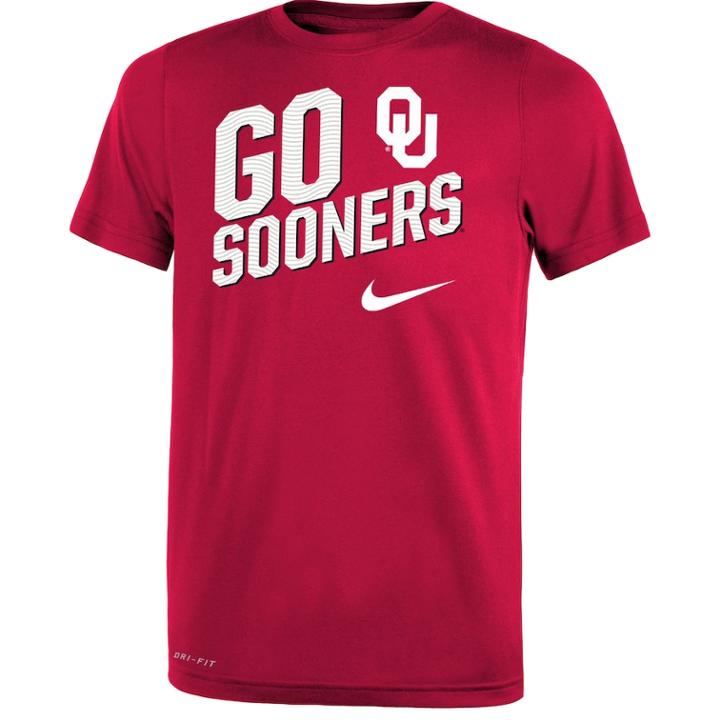 Boys 8-20 Nike Oklahoma Sooners Local Verbiage Tee, Size: S 8, Red
