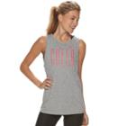 Women's Nike Dry Training Cheer Graphic Tank, Size: Small, Grey Other