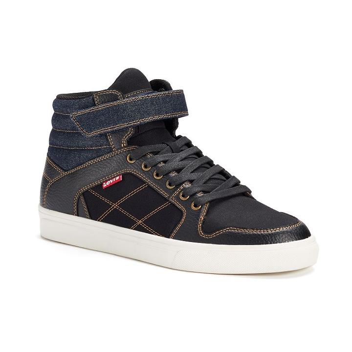 Levi's&reg; Oakley Men's High-top Sneakers, Size: 10.5, Oxford