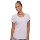 Women's Tek Gear&reg; Mesh Back Short Sleeve Tee, Size: Xl, Lt Purple