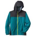 Boys 8-20 Columbia Colorblock Rain Jacket, Boy's, Size: Medium, Beige Over