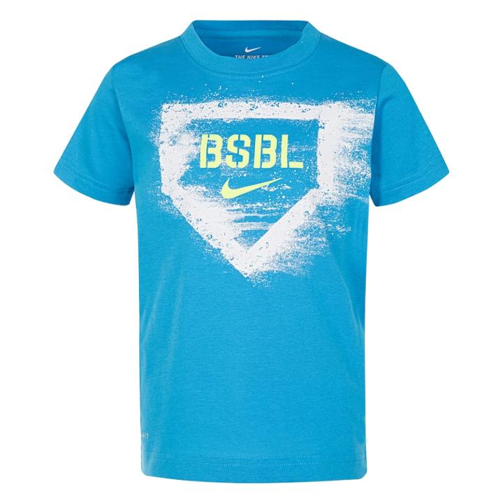 Boys 4-7 Nike Bsbl Home Plate Graphic Tee, Size: 7, Brt Blue