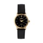 Peugeot Women's Classic Leather Watch - 3055bk, Size: Small, Black