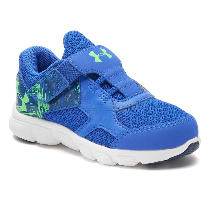 Under Armour Thrill Toddler Boy's Sneakers, Size: 9 T, Dark Blue