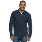 Men's Marc Anthony Slim-fit Quarter-zip Sweater, Size: Xl, Blue