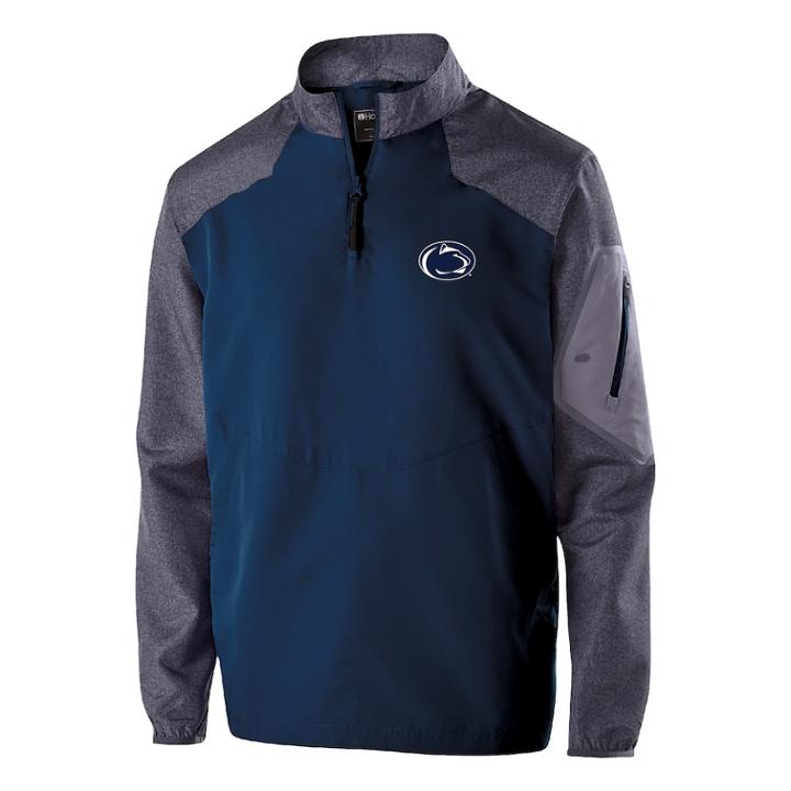 Men's Penn State Nittany Lions Raider Pullover Jacket, Size: Xxl, Blue (navy)