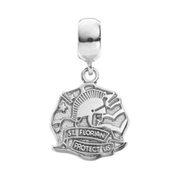 Insignia Collection Sterling Silver St. Florian Charm, Women's, Multicolor