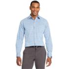 Men's Van Heusen Traveler Stretch Classic-fit No-iron Button-down Shirt, Size: Large, Blue (navy)
