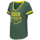 Women's Campus Heritage Oregon Ducks Gunther Jersey Tee, Size: Xxl, Dark Green