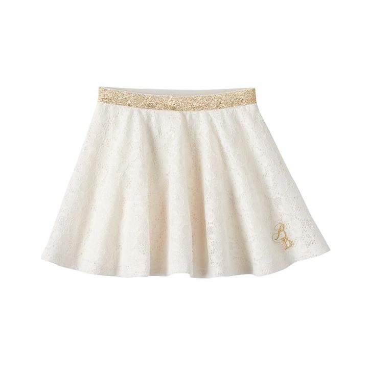 Disney's Beauty And The Beast Girls 4-7 Floral Lace Skort By Jumping Beans&reg;, Girl's, Size: 4, White