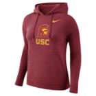 Women's Nike Usc Trojans Fleece Hoodie, Size: Xxl, Dark Red