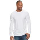 Big & Tall Sonoma Goods For Life&trade; Flexwear Slim-fit Stretch Crewneck Tee, Men's, Size: Xxl Tall, White