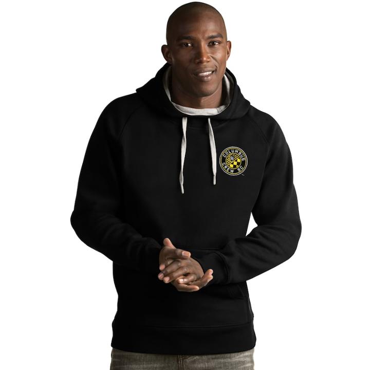 Men's Antigua Columbus Crew Victory Pullover Hoodie, Size: 3xl, Dark Red