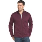 Men's Izod Advantage Regular-fit Performance Fleece Jacket, Size: Large, Drk Purple