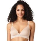 Warner's Bras: Cloud 9 Wire Free Lace Band Contour Bra Ro5691a, Women's, Size: 34 B, Med Brown