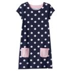 Girls 4-10 Jumping Beans&reg; Polka-dot Shift Dress, Girl's, Size: 6x, Blue