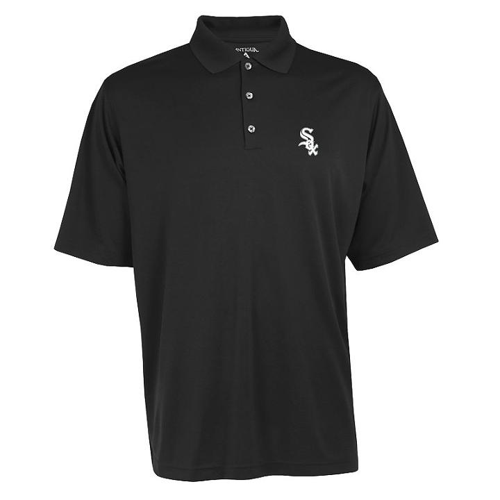 Men's Chicago White Sox Exceed Performance Polo, Size: Xxl, Black
