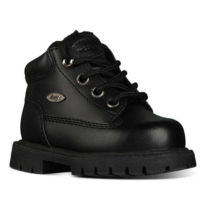 Lugz Drifter Toddlers' Fleece Boots, Kids Unisex, Size: 9 T, Black