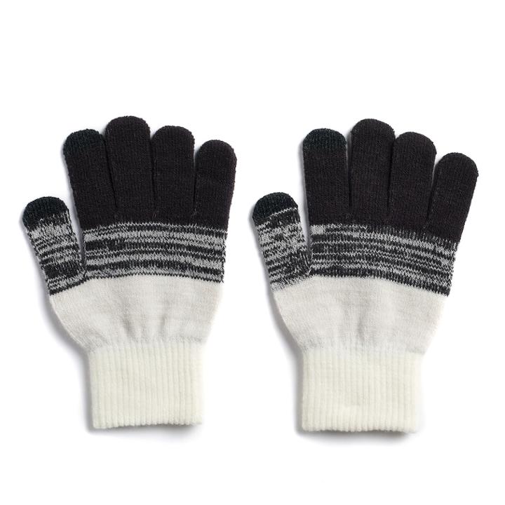 Women's So&reg; Colorblock Tech Knit Gloves, Oxford