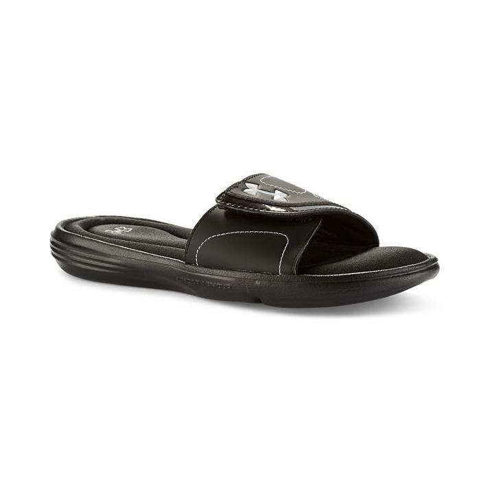 Under Armour Ignite Vii Women's Slide Sandals, Size: 9, Black