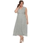 Plus Size Croft & Barrow&reg; Printed Surplice Dress, Women's, Size: 2xl, Med Green