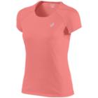 Asics Featherlight Crew Neck Raglan Running Tee - Women's, Size: Xl, Brt Pink