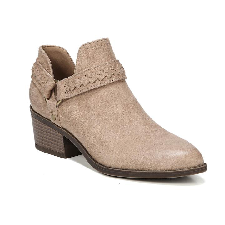 Fergalicious Integrity Women's Ankle Boots, Size: Medium (9), Beig/green (beig/khaki)
