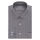 Big & Tall Van Heusen Regular-fit Solid Lux Sateen No-iron Spread-collar Dress Shirt, Men's, Size: 19 34/5b, Grey Other