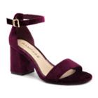 Rampage Norma Women's Block Heel Dress Sandals, Size: Medium (6), Red